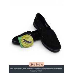 Grasshoppers Ortholite Casual Loafers Black Women's Size 5.5